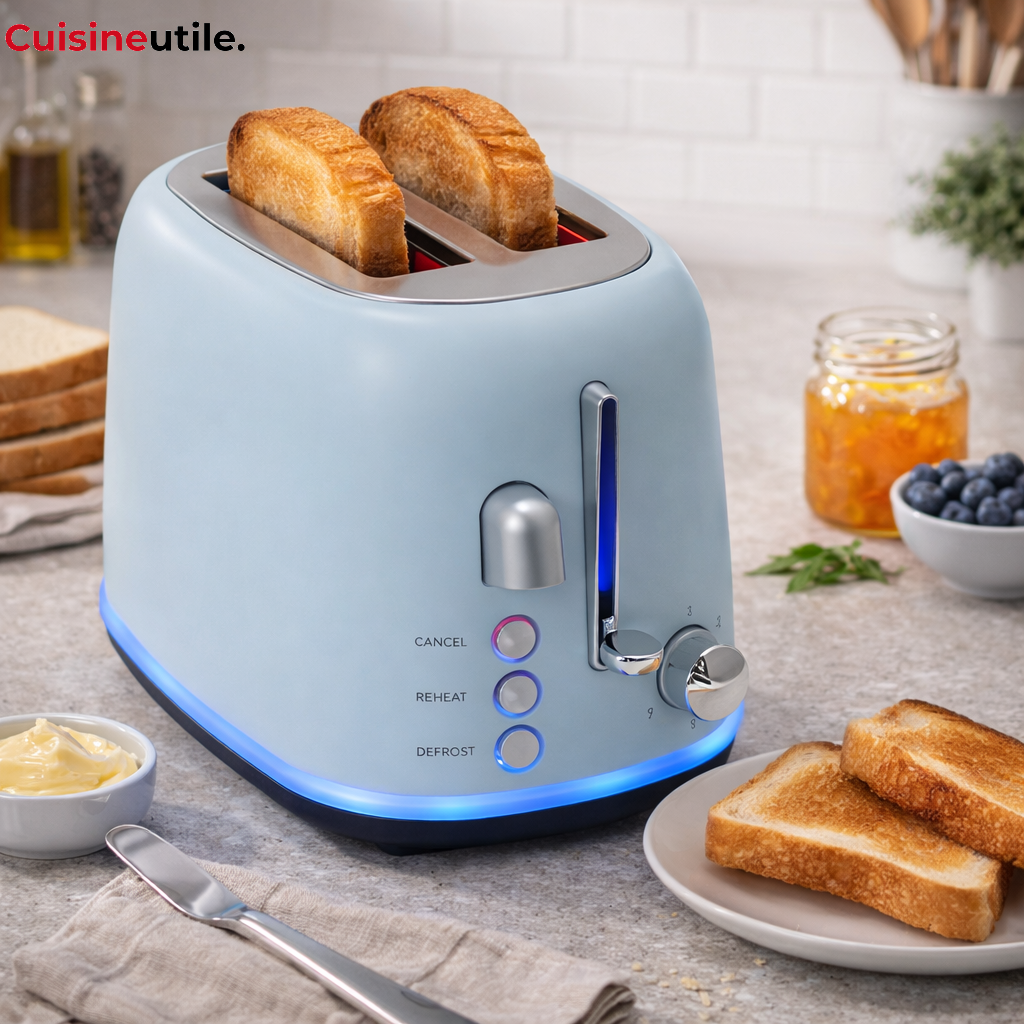 Grille-pain électrique – 2 fentes